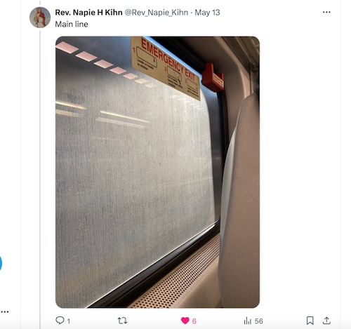 Commuters want clear windows